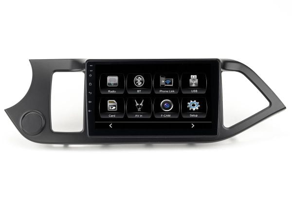 Автомагнитола KIA Picanto 11-15 (CITY Incar ADF-1819) Bluetooth, 2.5D экран, CarPlay и Android Auto, 9 дюймов