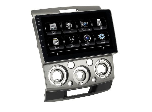 Автомагнитола Ford Ranger 07-10 (CITY Incar ADF-3302) Bluetooth, 2.5D экран, CarPlay и Android Auto, 9 дюймов