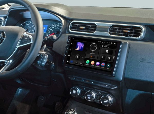 Автомагнитола Renault Duster 21+ (Maximum Incar TMX-1406-6) Android 10, QLED 1280x720, 8 ядер, BT 5.0, 4G, Wi-Fi, DSP, память 6Gb+128Gb, 9 дюймов