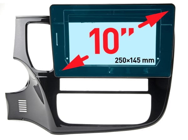 Рамка Mitsubishi Outlander 2016-2020, 10" (Incar RMS-FC462)