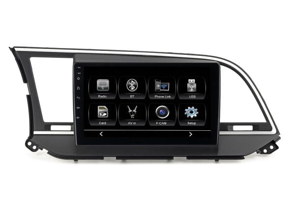 Автомагнитола Hyundai Elantra 16-18 (CITY Incar ADF-2419) Bluetooth, 2.5D экран, CarPlay и Android Auto, 9 дюймов