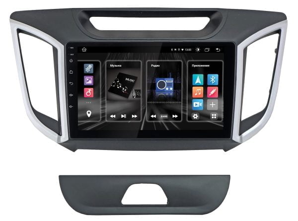 Автомагнитола Hyundai Creta (20-21) для комплектации автомобиля с камерой заднего видаOptimum Incar DTA4-2411c (Android 10) 9" / 1280x720 / Bluetooth / Wi-Fi / DSP /  память 4Gb / встроенная 64Gb
