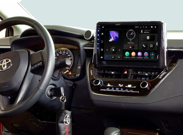 Автомагнитола Toyota Corolla 19+ (Incar TMX-2202-3 Maximum) Android 10 / Wi-Fi / DSP / 3-32 Gb / 10 дюймов
