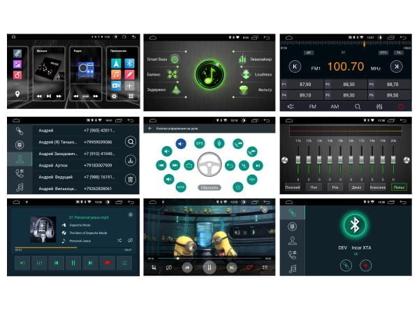 Автомагнитола Hyundai Solaris 11-17 Optimum Incar DTA4-2401 (Android 10) 9" / 1280x720 / Bluetooth / Wi-Fi / DSP /  память 4Gb / встроенная 64Gb
