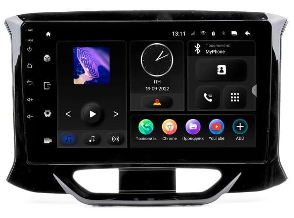 Автомагнитола Lada XRay для комплектации автомобиля с оригинальной камерой заднего вида (не идёт в комплекте) (Incar TMX-6304c-3 Maximum) Android 10 / Wi-Fi / DSP / 3-32 Gb / 9 дюймов
