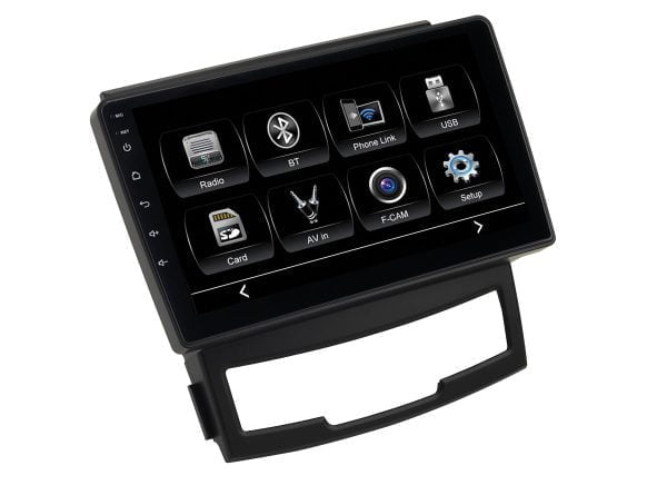Автомагнитола SsangYong Actyon 11-12 (CITY Incar ADF-7902) Bluetooth, 2.5D экран, CarPlay и Android Auto, 9 дюймов