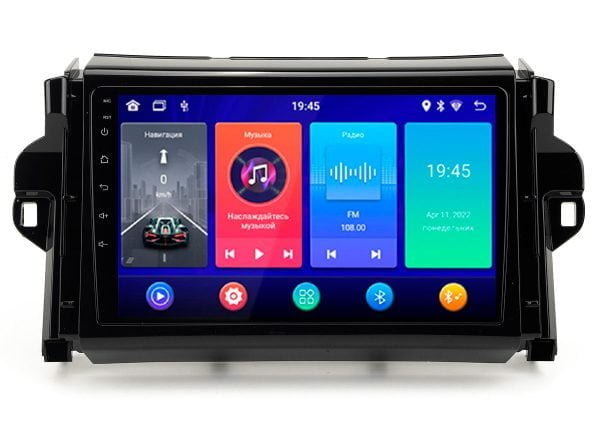 Автомагнитола Toyota Fortuner 15+ (TRAVEL Incar ANB-2218) Android 10 / 1280x720 / 2-32 Gb / Wi-Fi / 9 дюймов