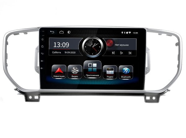 Автомагнитола KIA Sportage 16-18 (Android 8.1) BT / QLED / 2.5D экран / Wi-Fi / 2-32Gb / 9" (Incar PGA 2 1808)