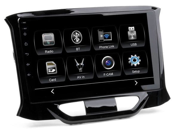 Автомагнитола Lada XRay для комплектации автомобиля с камерой заднего вида (не идёт в комплекте) (CITY Incar ADF-6304c) Bluetooth, 2.5D экран, CarPlay и Android Auto, 9 дюймов