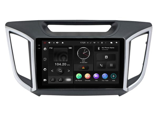 Автомагнитола Hyundai Creta 16-21 (MAXIMUM Incar TMX2-2411-6) Android 10 / 2000x1200, Bluetooth, wi-fi, 4G LTE, DSP, 6-128Gb, размер экрана 9,5