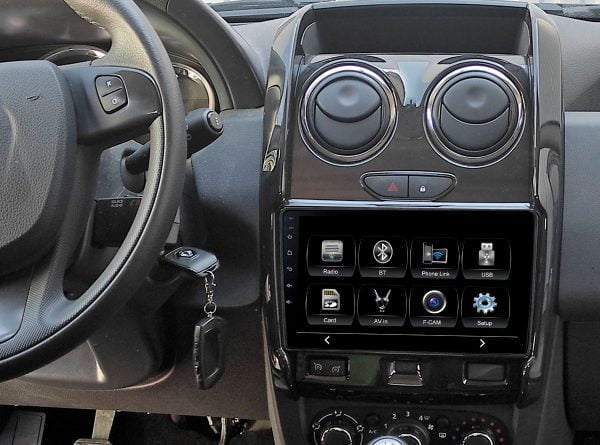 Автомагнитола Lada Largus 21+ комплектация без автомагнитолы (CITY Incar ADF-6312) Bluetooth, 2.5D экран, CarPlay и Android Auto, 9 дюймов