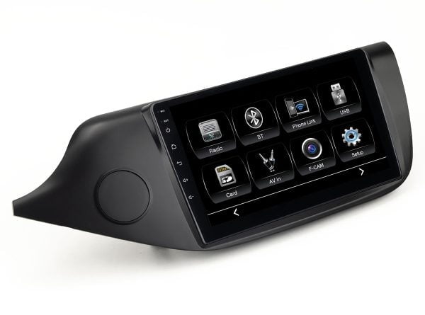 Автомагнитола KIA Ceed 12-18 поддержка оригинальной камеры заднего вида (не идёт в комплекте)  (CITY Incar ADF-1806c) Bluetooth, 2.5D экран, CarPlay и Android Auto, 9 дюймов