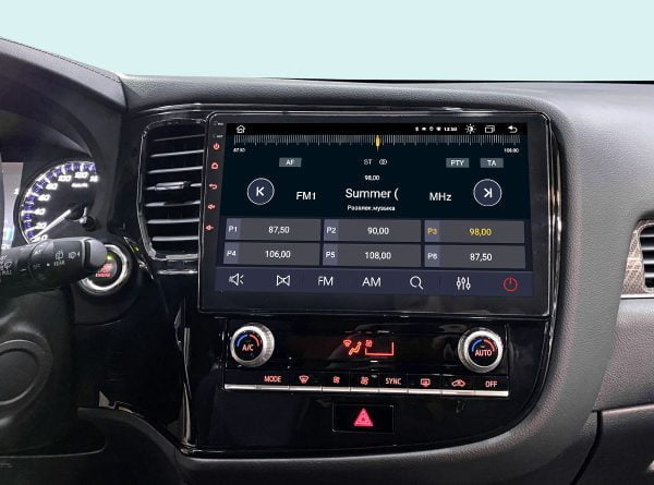 Автомагнитола Mitsubishi Outlander 20+ Optimum Incar DTA4-6109 Android 10 10" / 1280x720 / Bluetooth / Wi-Fi / DSP / память 4Gb / встроенная 64Gb