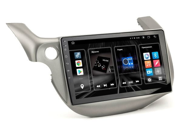 Автомагнитола Honda Fit 08-13 левый руль, Auto AC (Optimum Incar DTA2-3706) (Android 10) DSP, память 2 Gb, внутренняя 32 Gb, экран 10