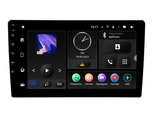 Автомагнитола 9" INCAR TMX-7709-4-ГП MAXIMUM (Android 10) 1280x720 / Wi-Fi, 4G LTE, DSP, 4+64Gb, голосовой помощник