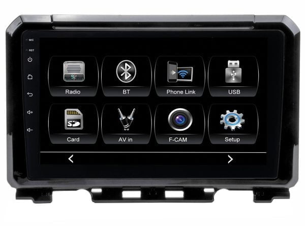 Автомагнитола Suzuki Jimny 19+ (CITY Incar ADF-1701) Bluetooth, 2.5D экран, CarPlay и Android Auto, 9 дюймов