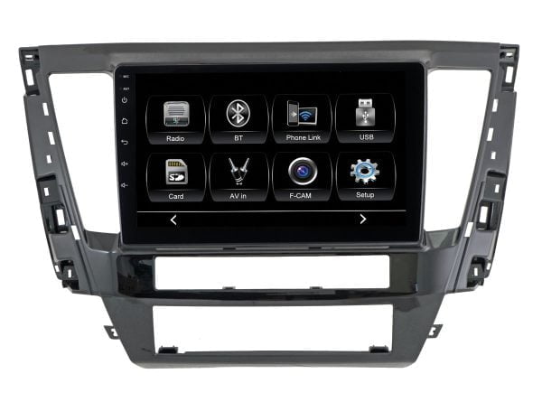 Автомагнитола Mitsubishi Pajero Sport 21+ (CITY Incar ADF-6117) Bluetooth, 2.5D экран, CarPlay и Android Auto, 10 дюймов