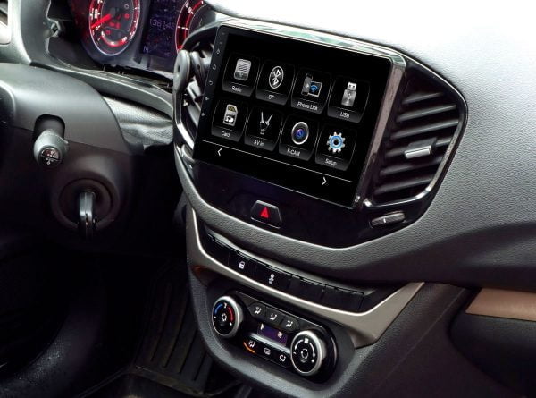 Автомагнитола Lada Vesta для комплектации с оригинальной камерой заднего вида (не идёт в комплекте) (CITY Incar ADF-6303c) Bluetooth, 2.5D экран, CarPlay и Android Auto, 9 дюймов