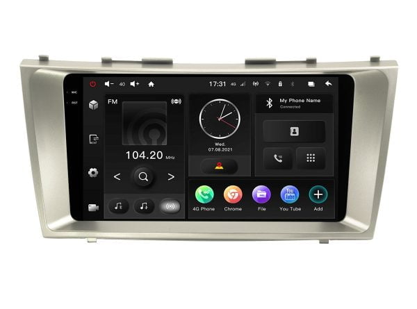 Автомагнитола Toyota Camry 06-11 (MAXIMUM Incar TMX2-2211-3) Android 10 / 2000x1200, Bluetooth, wi-fi, 4G LTE, DSP, 3-32Gb, размер экрана 9,5