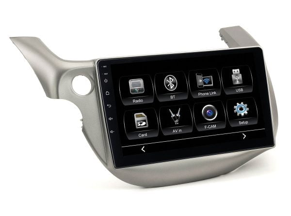 Автомагнитола Honda Fit 08-13 левый руль, Auto AC (CITY Incar ADF-3706) Bluetooth, 2.5D экран, CarPlay и Android Auto, 10 дюймов
