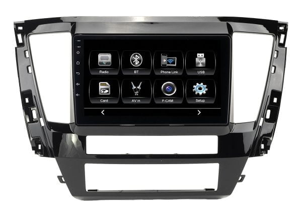 Автомагнитола Mitsubishi Pajero Sport 21+ (CITY Incar ADF-6116) Bluetooth, 2.5D экран, CarPlay и Android Auto, 9 дюймов