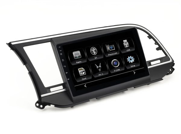 Автомагнитола Hyundai Elantra 16-18 (CITY Incar ADF-2419) Bluetooth, 2.5D экран, CarPlay и Android Auto, 9 дюймов