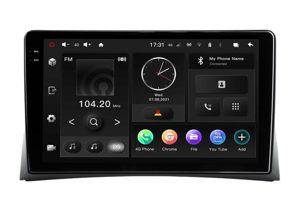Автомагнитола VW Multivan 08-15 (MAXIMUM Incar TMX2-8645-3) Android 10 / 2000x1200, Bluetooth, wi-fi, 4G LTE, DSP, 3-32Gb, размер экрана 9,5