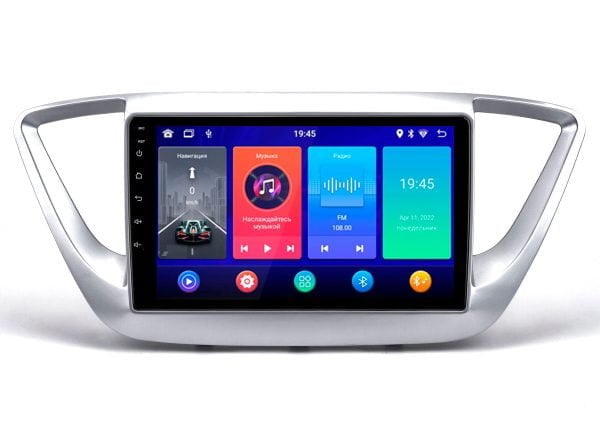 Автомагнитола Hyundai Solaris 16+ (TRAVEL Incar ANB-2402) Android 10 / 1280x720 / 2-32 Gb /  Wi-Fi / 9 дюймов