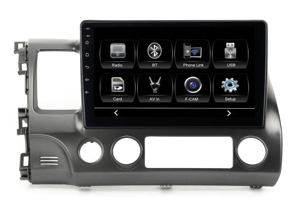 Автомагнитола Honda Civic 06-11 sedan (CITY Incar ADF-3703) Bluetooth, 2.5D экран, CarPlay и Android Auto, 10 дюймов