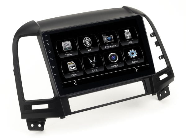 Автомагнитола Hyundai Santa Fe 06-12 (CITY Incar ADF-2408) Bluetooth, 2.5D экран, CarPlay и Android Auto, 9 дюймов