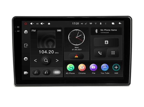 Автомагнитола VW Touareg 02-10 (MAXIMUM Incar TMX2-8608-3) Android 10 / 2000x1200, Bluetooth, wi-fi, 4G LTE, DSP, 3-32Gb, размер экрана 9,5