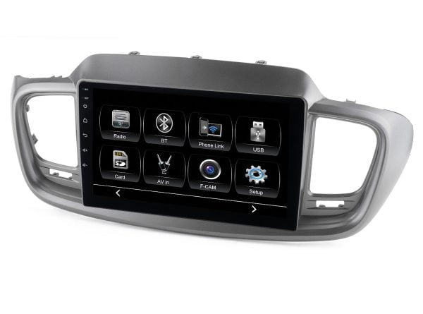 Автомагнитола KIA Sorento Prime 17-20 для комплектации автомобиля CLASSIC (CITY Incar ADF-1809CL) Bluetooth, 2.5D экран, CarPlay и Android Auto, 10 дюймов