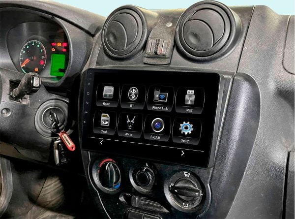 Автомагнитола Lada Granta 11-18 (CITY Incar ADF-6301) Bluetooth, 2.5D экран, CarPlay и Android Auto, 9 дюймов