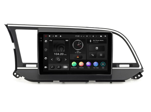 Автомагнитола Hyundai Elantra 16-18 (MAXIMUM Incar TMX2-2419-3) Android 10 / 2000x1200, Bluetooth, wi-fi, 4G LTE, DSP, 3-32Gb, размер экрана 9,5