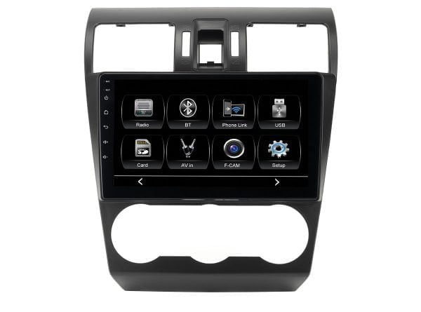 Автомагнитола Subaru Forester 12-16, Impreza 11-16, XV 11-16 (CITY Incar ADF-2505) Bluetooth, 2.5D экран, CarPlay и Android Auto, 9 дюймов