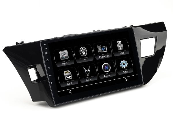 Автомагнитола Toyota Corolla 13-15 (CITY Incar ADF-2221) Bluetooth, 2.5D экран, CarPlay и Android Auto, 10 дюймов