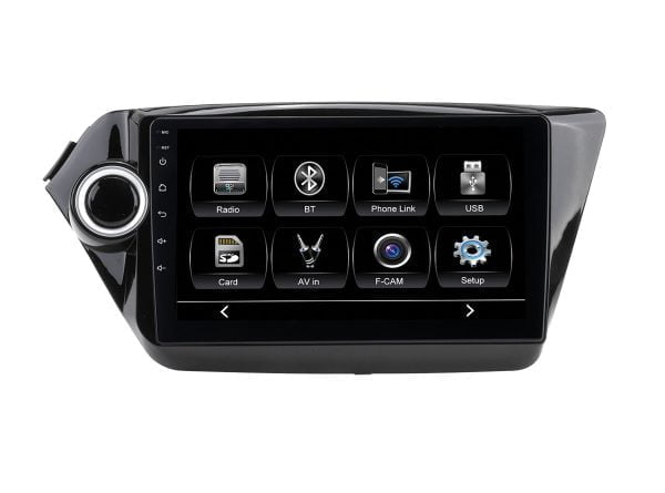 Автомагнитола KIA Rio 11-17 (CITY Incar ADF-1801) Bluetooth, 2.5D экран, CarPlay и Android Auto, 9 дюймов