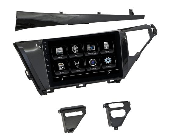 Автомагнитола Toyota Camry 18+ комплектация автомобиля без магнитолы (CITY Incar ADF-2226n) Bluetooth, 2.5D экран, CarPlay и Android Auto, 10 дюймов