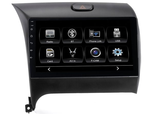Автомагнитола KIA Cerato 12-18 (CITY Incar ADF-1803) Bluetooth, 2.5D экран, CarPlay и Android Auto, 9 дюймов