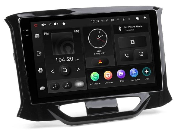 Автомагнитола Lada XRay комп-ция с ориг.камерой з.в. (MAXIMUM Incar TMX2-6304c-6) Android 10 / 2000x1200, Bluetooth, wi-fi, 4G LTE, DSP, 6-128Gb, размер экрана 9,5